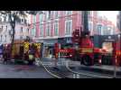 Mulhouse : feu de combles au centre ville