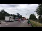 ROUNTZENEHEIM-accident-A35 - Label : Les Dernières Nouvelles d'Alsace - Category : News