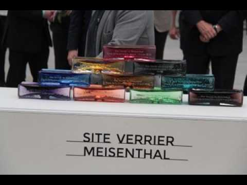 Meisenthal: Des briques en verre comme première pierre