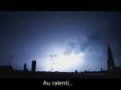 Eclairs d'orage dans le ciel de Strasbourg - Label : Les Dernières Nouvelles d'Alsace - Category : News