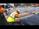 Avancement des travaux au pont de Gambsheim - Label : Les Dernières Nouvelles d'Alsace - Category : News