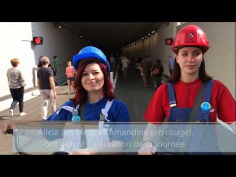 Le tunnel sous le parvis de la gare ouvert aux piétons