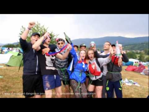 Ambiance d'avant match au camping de Décibulles