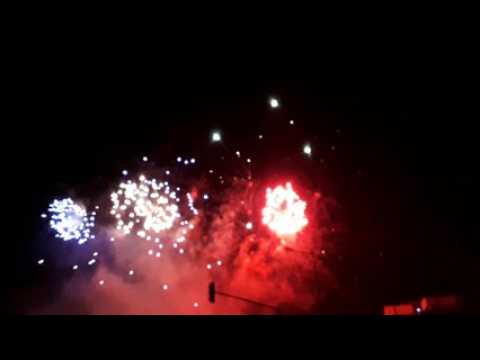 Strasbourg : le finale du feu d'artifice du 14 juillet