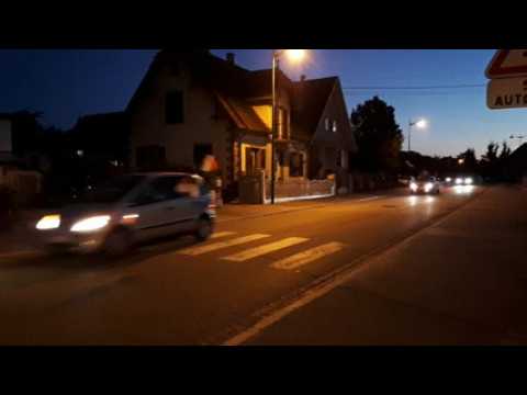 à Seltz après la victoire des Bleus,