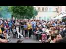 Ambiance du match France-Uruguay à Colmar