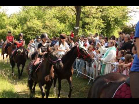 La bénédiction des chevaux au Goeftberg, à Hohengoeft