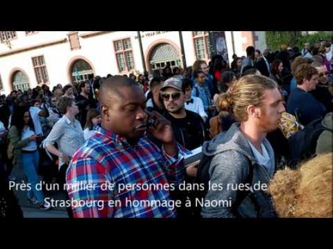 La marche blanche en mémoire de Naomi
