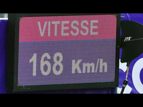 Amandine Hesse aux Internationaux de Strasbourg