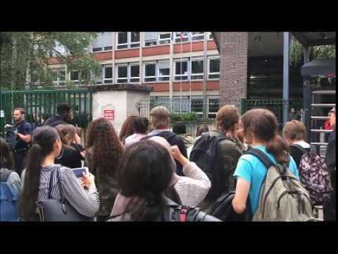 Mobilisation des lycéens strasbourgeois contre Parcoursup