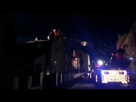 Après le passage de la tornade, de gros dégâts à Hersérange