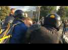 Moscow: Arrests during unauthorized protest against crackdown on opposition members - Label : AFPTV - First images - Category : News