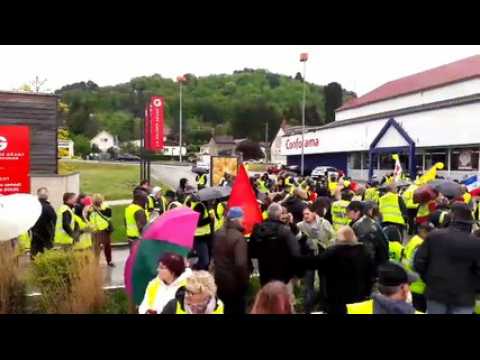 Acte XXIV: les Gilets jaunes toujours mobilisés dans le Jura
