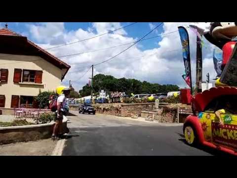 Le passage de la caravane à Montigny-lès-Arsures
