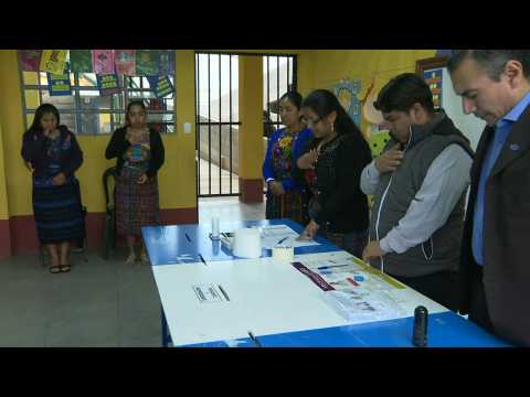 Polls open for Guatemala presidential vote