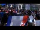 Ambiance à Lons-le-Saunier après France-Belgique