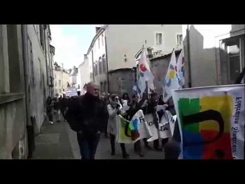 Fonction publique: entre 300 et 400 manifestants à Dole