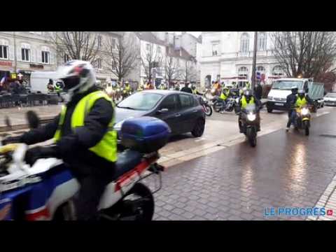 Lons-le-Saunier : revivez l'acte VIII des Gilets jaunes