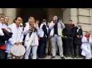 Lons-le-Saunier : 500 manifestants pour sauver la  2e ligne de SMUR