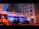 Spectaculaire incendie au centre-ville de Lons-le-Saunier