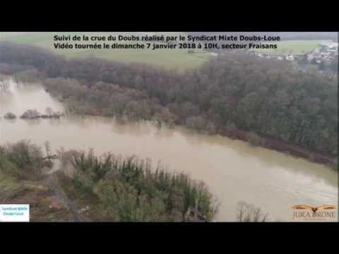Crue du Doubs, janvier 2018