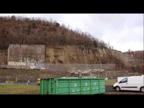 Les travaux falaise corbeyre