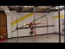 Le pole dance place la barre haut à Rive-de-Gier