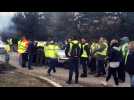 A Monistrol-sur-Loire, tension entre gilets jaunes et un automobiliste