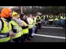 Gilets jaunes, l'ambiance à Roanne est bon enfant