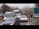 blocage a47 saint-chamond gilets jaunes