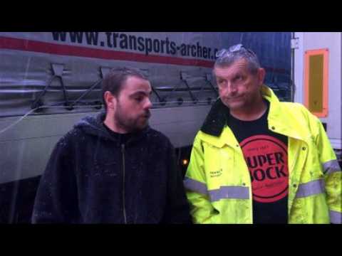 La neige oblige les forces de l'ordre à couper la RN88 en direction de la Haute-Loire à hauteur de Firminy