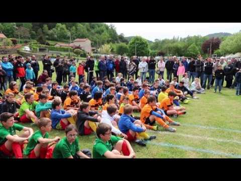 Aimé Jacquet à Sail-sous-Couzan pour les 20 ans de la Coupe du Monde