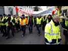 L'acte VIII des Gilets jaunes dans les rues de Roanne