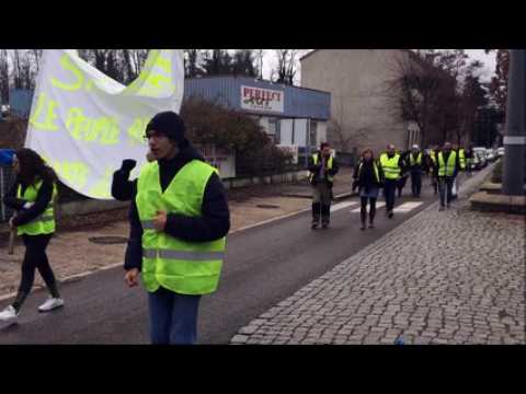 Marche des Gilets jaunes de l'Ondaine