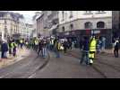 Les Gilets jaunes de Monthieu rejoignent le centre-ville de Saint-Etienne