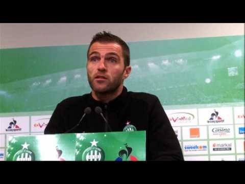 Julien Sablé avant le match OM-ASSE