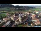Cuinzier, vue du ciel