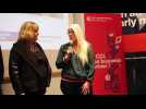 Véronique Richier, lauréate du trophée Aménagement, innovation et concept pour son salon de coiffure 2 pièces plus cuisine