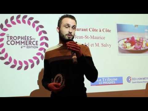 Le restaurant Côte-à-Côte, à Saint-Jean-Saint-Maurice, trophée de la meilleure reprise d'entreprise