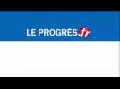 Loïc Perrin à l'entrainement des Verts