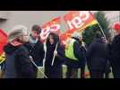 Manifestation contre la fermeture de la maternité de Saint-Chamond