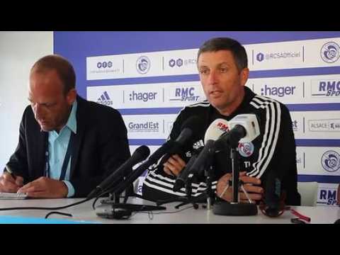 Conf presse avant-match Racing-Eintracht