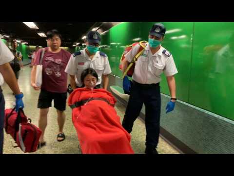 Pro-democracy push causes transport chaos in Hong Kong