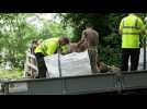 Soldiers race against time to fix dam in UK - Label : AFPTV - First images - Category : News