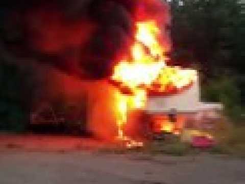 Saint-Avold : Caravanes, manège et boutique de forains ravagés par les flammes