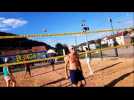 Algrange : du volley les pieds dans le sable