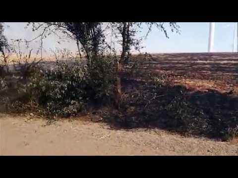 Incendie entre Ottange et Aumetz