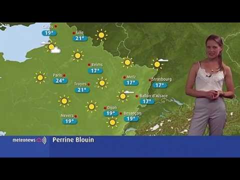 La météo  du mercredi 24 juillet en Lorraine