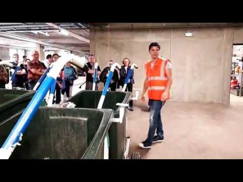 Visite du centre d'exploitation de la ville de Metz