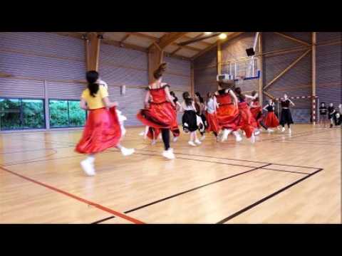Répétition du spectacle des collégiens et écoliers de Longeville-lès-Saint-Avold